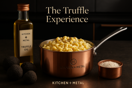 Late Night Hosting with Oliver and Emma: Truffle Mac & Cheese | Kitchen + Metal