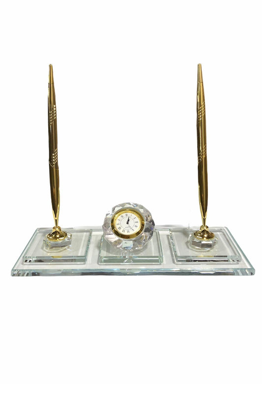 MOOG Glass Desk Name Plate