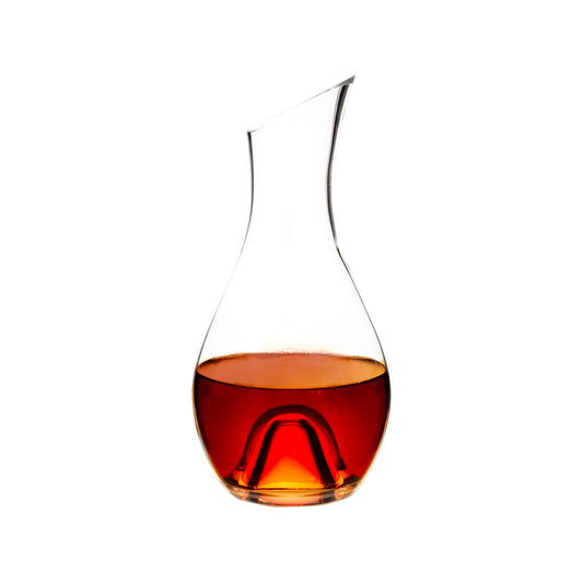 Glass Wine Carafe - 36 oz | Glassware | Under $100 | Kitchen + Metal