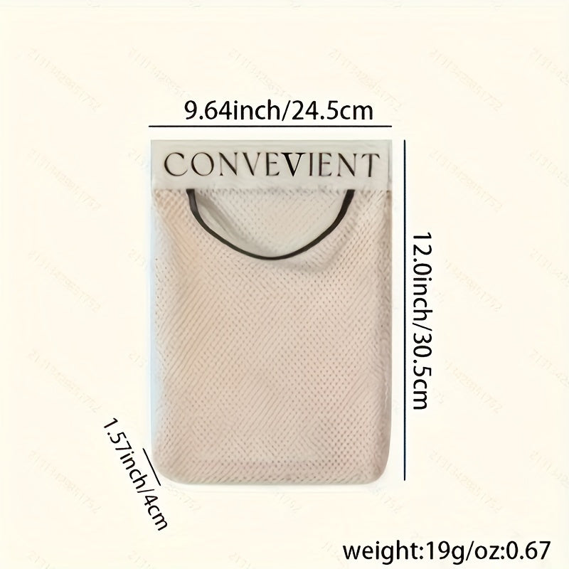 Space-Saving Wall-Mounted Organizer for Plastic Bags - Reusable
