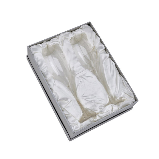 Claro Toasting Flutes Set | Glassware | Under $100 | Kitchen + Metal