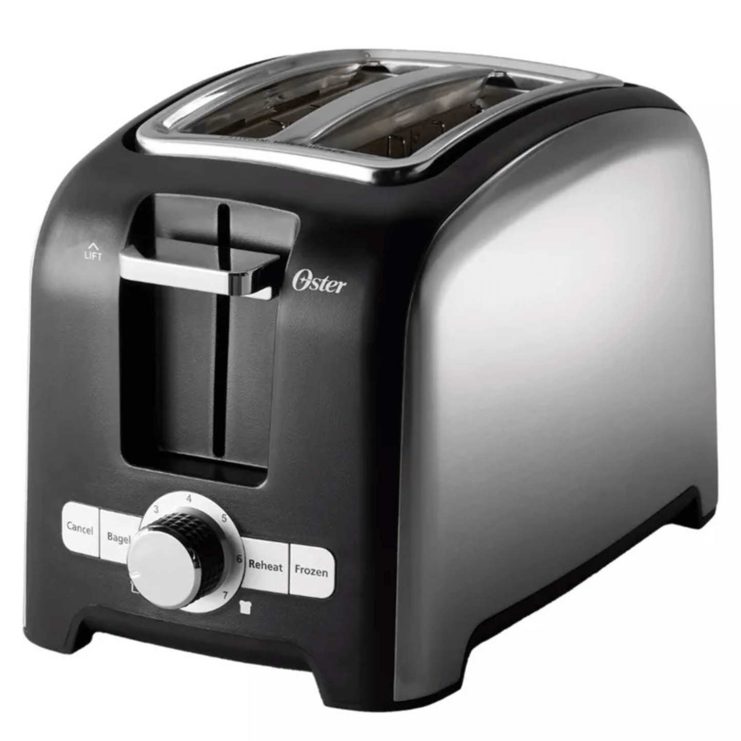 Oster 2-Slice Wide-Slot Cool-Touch Full Feature Toaster | Toaster | Kitchen + Metal