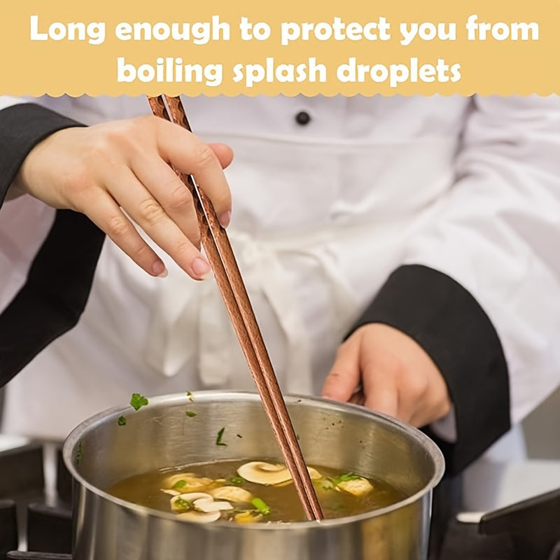 Extra Long Wooden Cooking Chopsticks for Noodles Frying