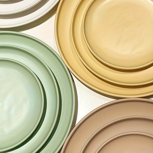 Nordic Style Ceramic Plate for Dining and Decor