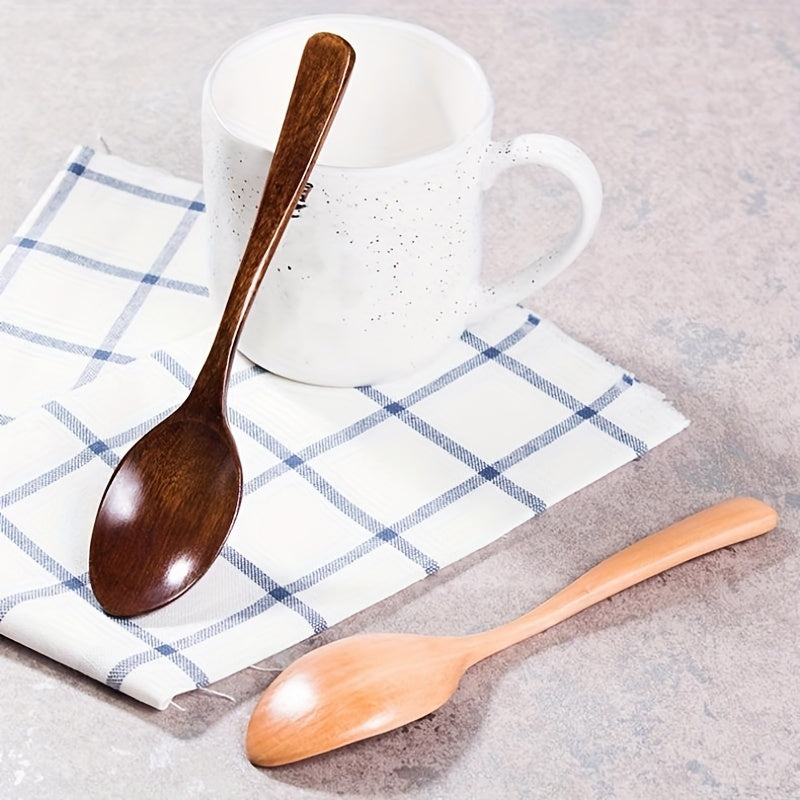 Set of 36 NonStick Wooden Spoons for Cooking