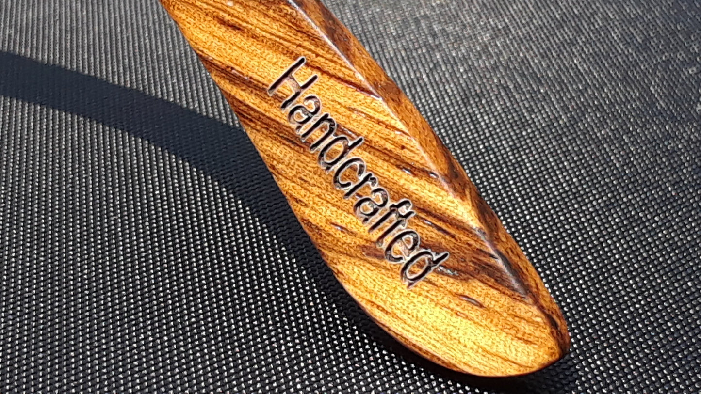 Zebrawood Sunglasses, Stars and Bars, Polarized, Handcrafted | Kitchen + Metal