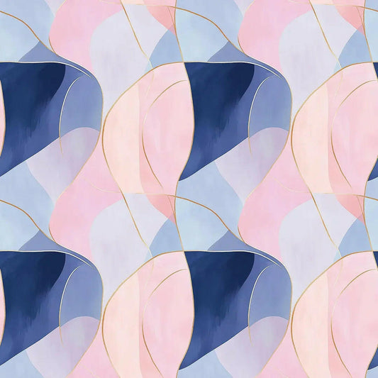 Gilded Pastel Serenity