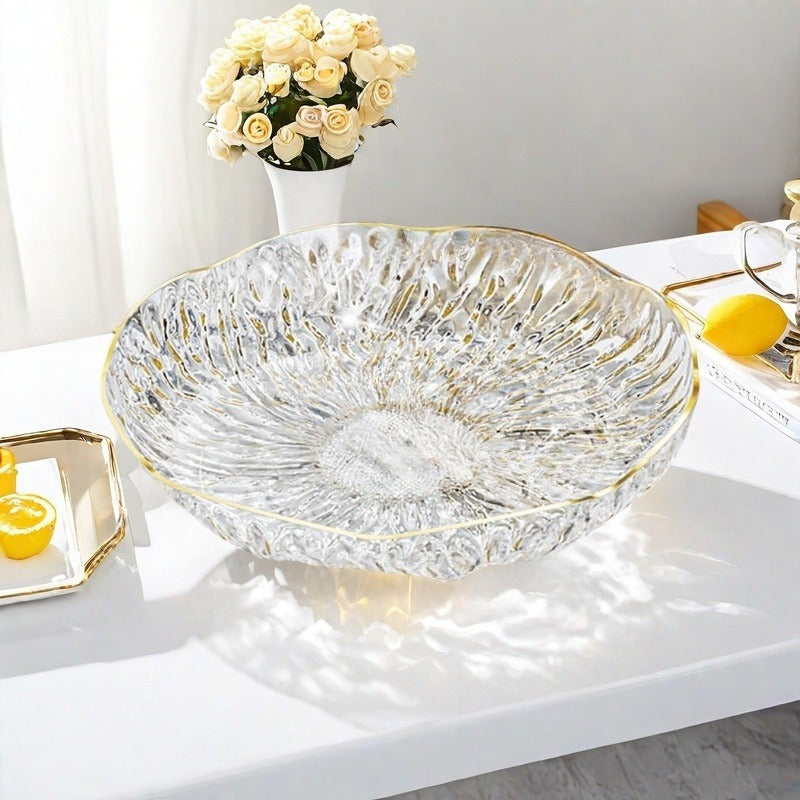 PetalShaped Snack Plates Set 3 Stylish Serving Platters