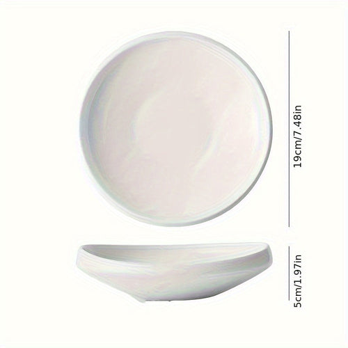 Elegant MicrowaveSafe Ceramic Dinnerware Set for Home Restaurants