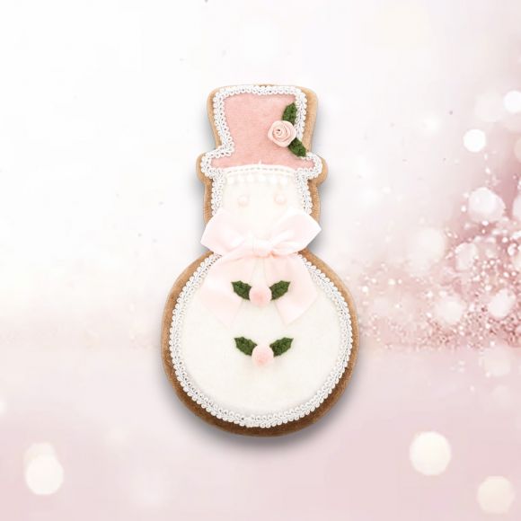 9" Snowman Cookie Ornament