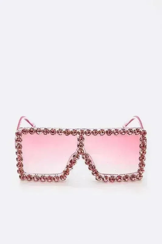 Crystal Shield Sunglasses - UV400 Protection & Oversized Fit