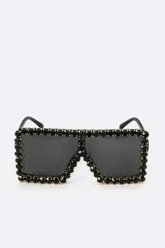 Crystal Shield Sunglasses - UV400 Protection & Oversized Fit