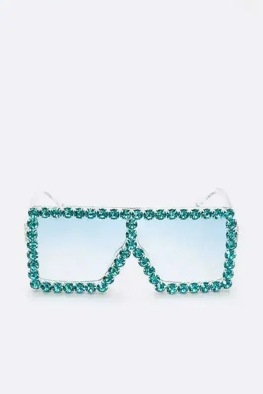 Crystal Shield Sunglasses - UV400 Protection & Oversized Fit