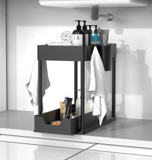 Multi-purpose Kitchen Sink Shelving | Home Organization | Kitchen + Metal