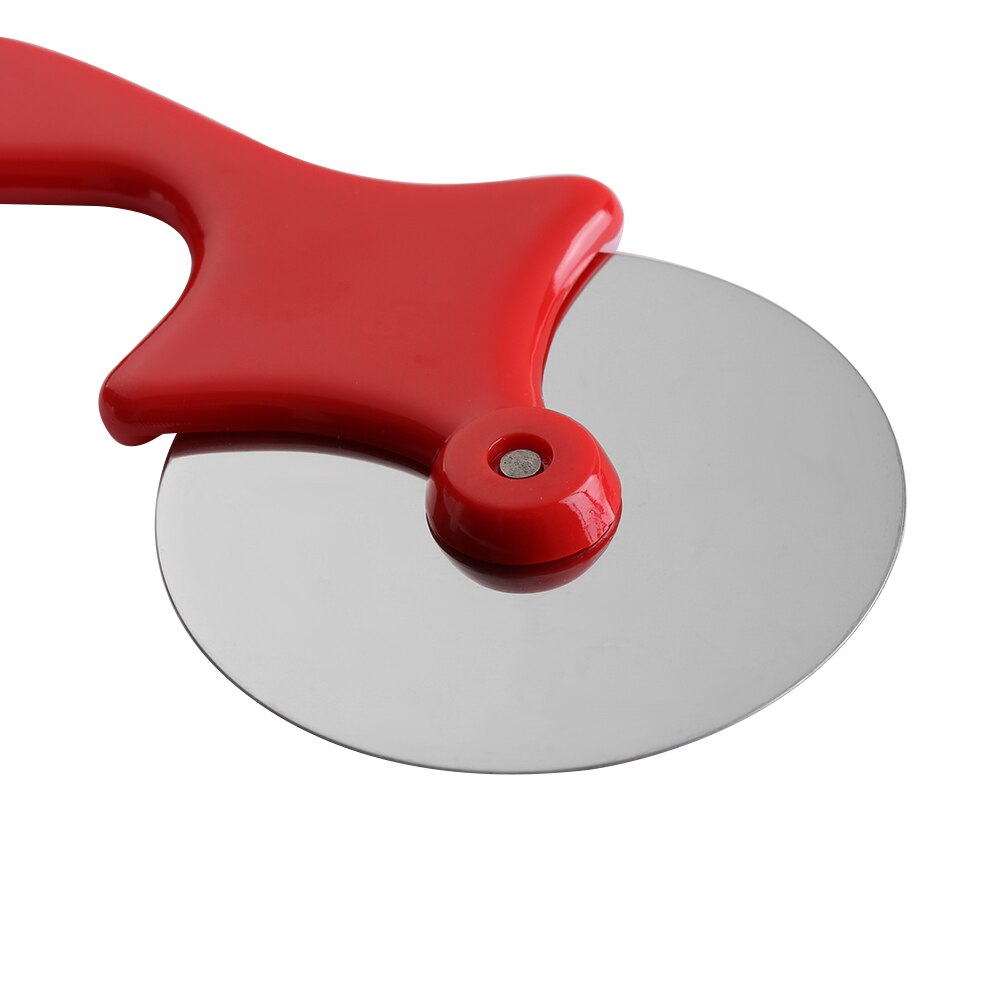 1 PCS Stainless Steel Pizza Knife Rotary Cake