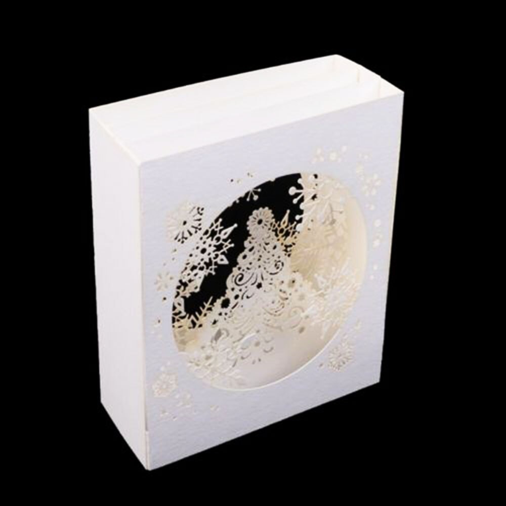 1 Pcs Handmade Merry Christmas Greeting Card 3D