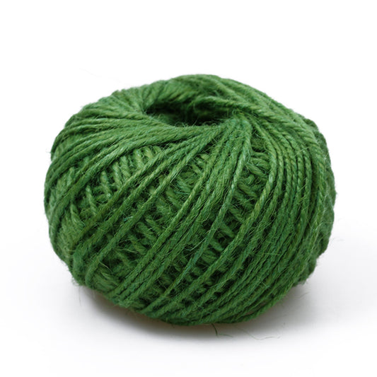 1 Roll Multicolor 50M Natural Burlap Hessian Jute