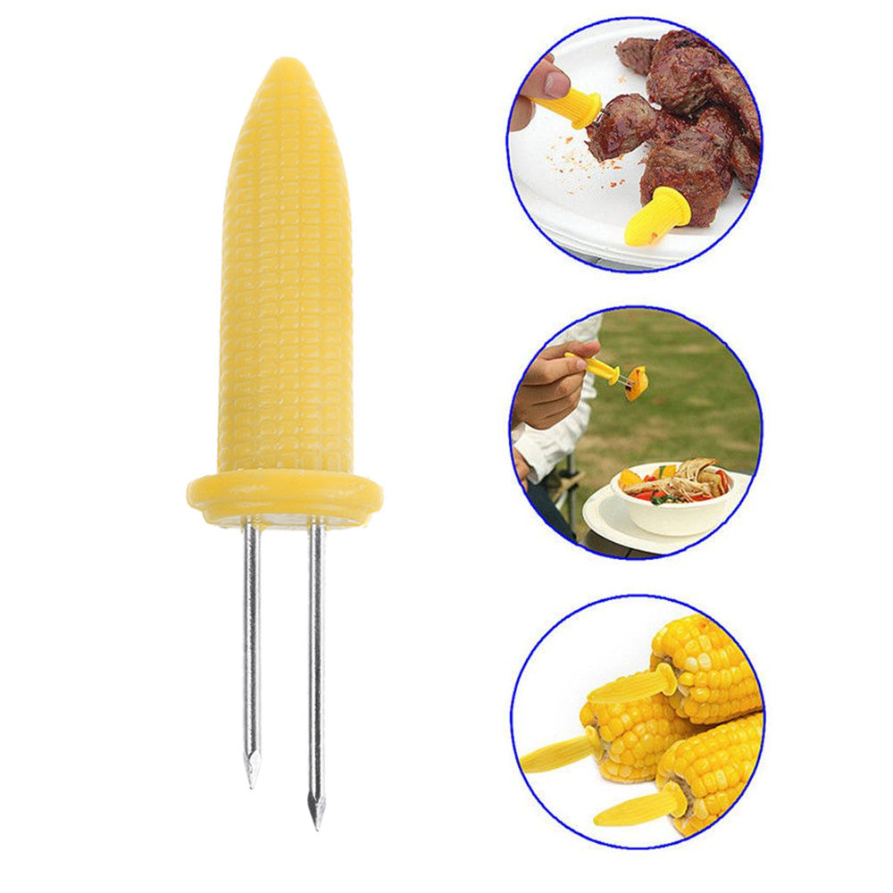 10 pcs/lot Yellow Useful Skewers Twin Needle