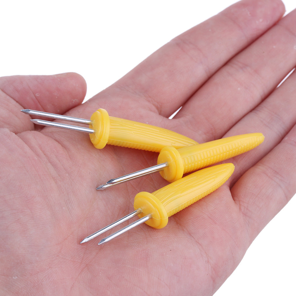 10 pcs/lot Yellow Useful Skewers Twin Needle