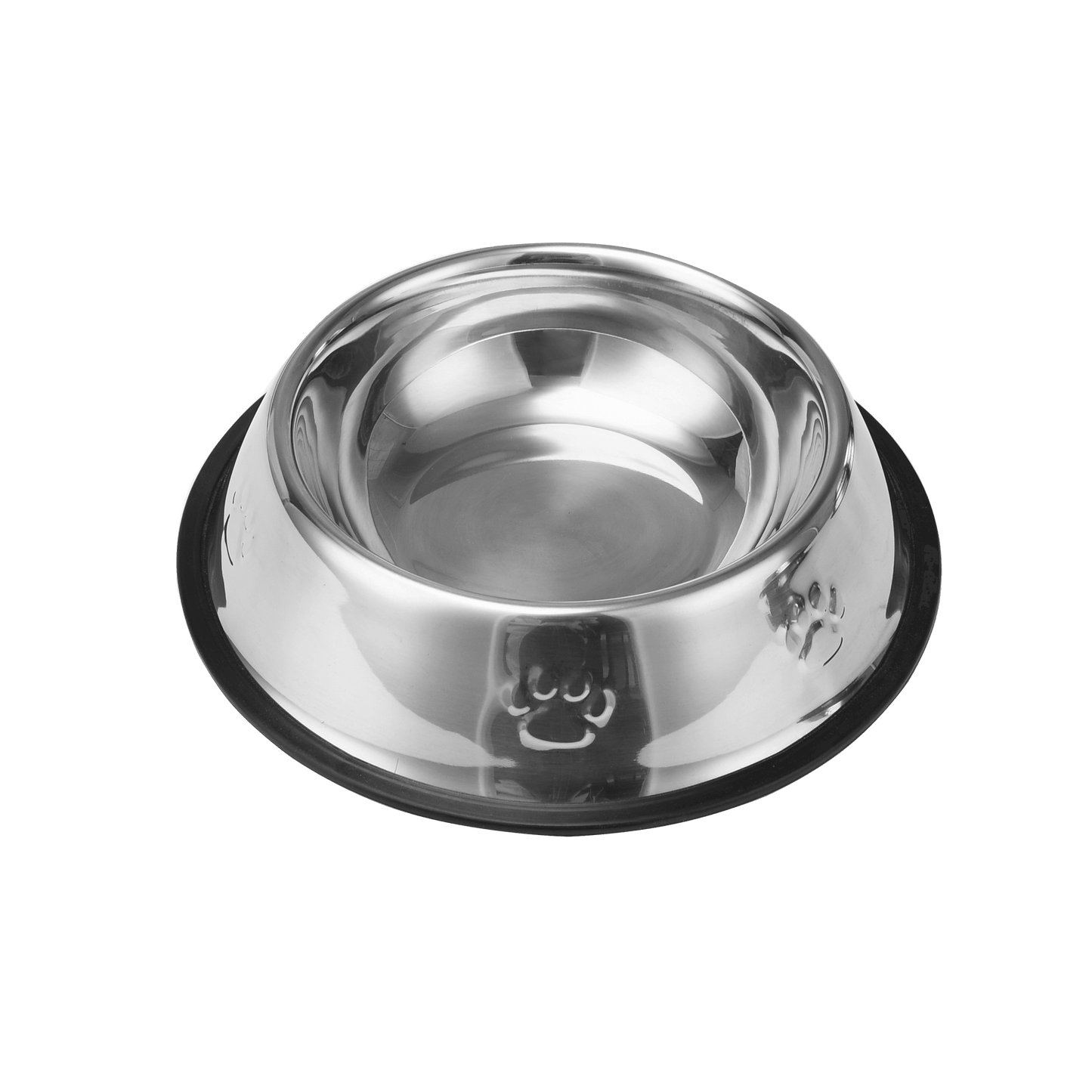 Premium Anti-Skid Stainless Steel Pet Bowl for Medium to Large Pets | Family Pet | Kitchen + Metal