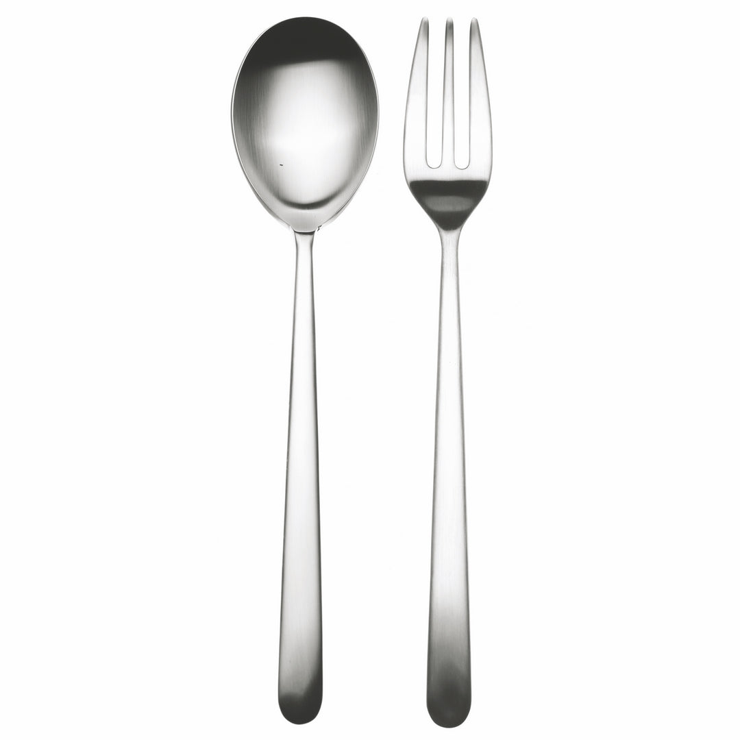 Serving Set (Fork and Spoon) LINEA ICE | Kitchen + Metal |