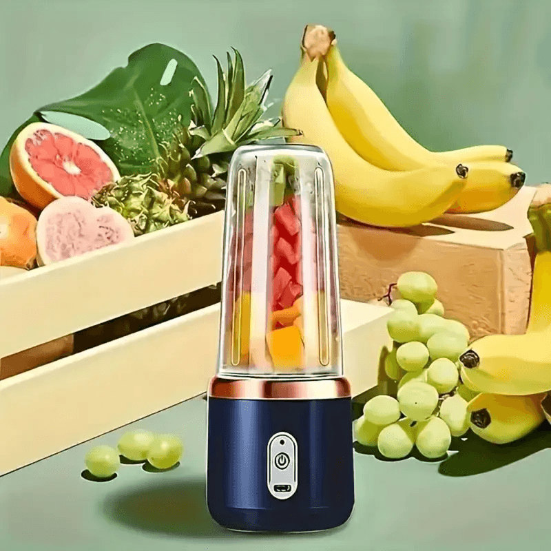 Portable USB Juicer Blender – Multifunction Electric Fruit Mixer for Smoothies, Shakes & Juices