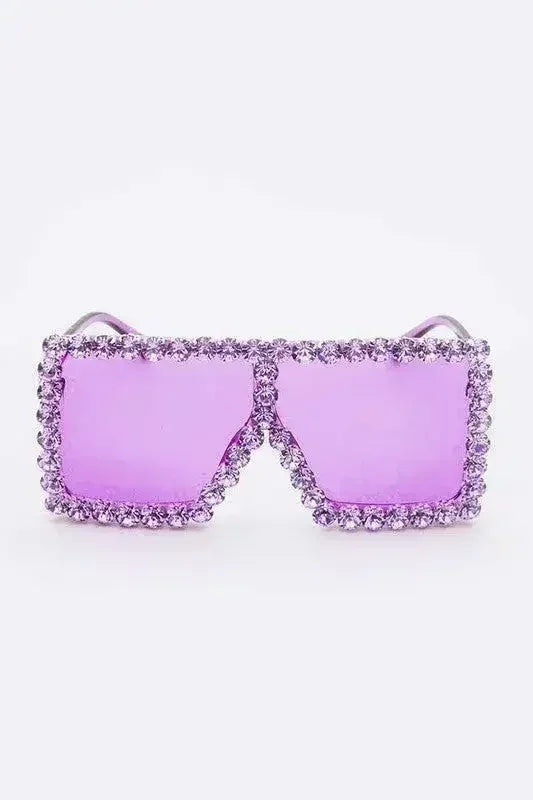 Crystal Shield Sunglasses - UV400 Protection & Oversized Fit