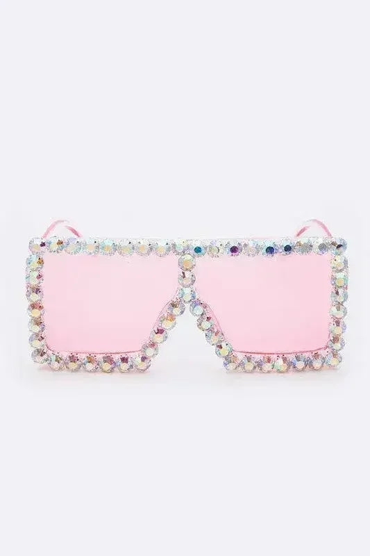Crystal Shield Sunglasses - UV400 Protection & Oversized Fit