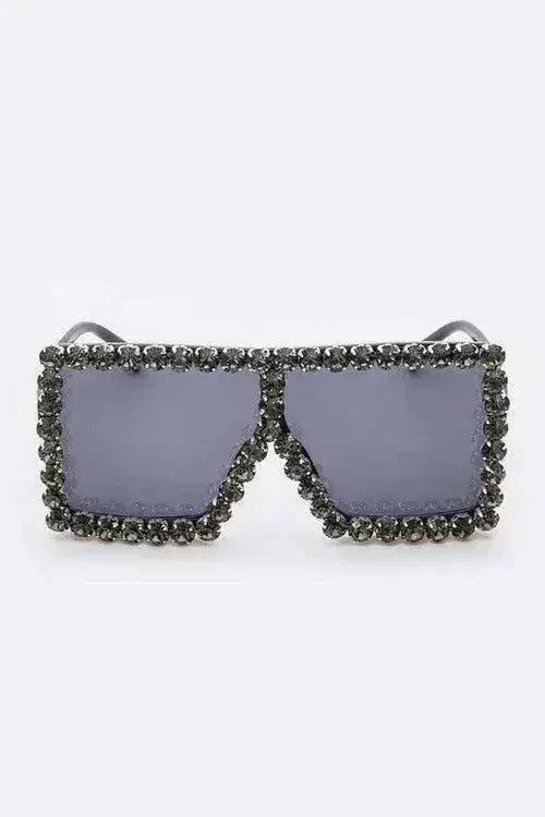 Crystal Shield Sunglasses - UV400 Protection & Oversized Fit
