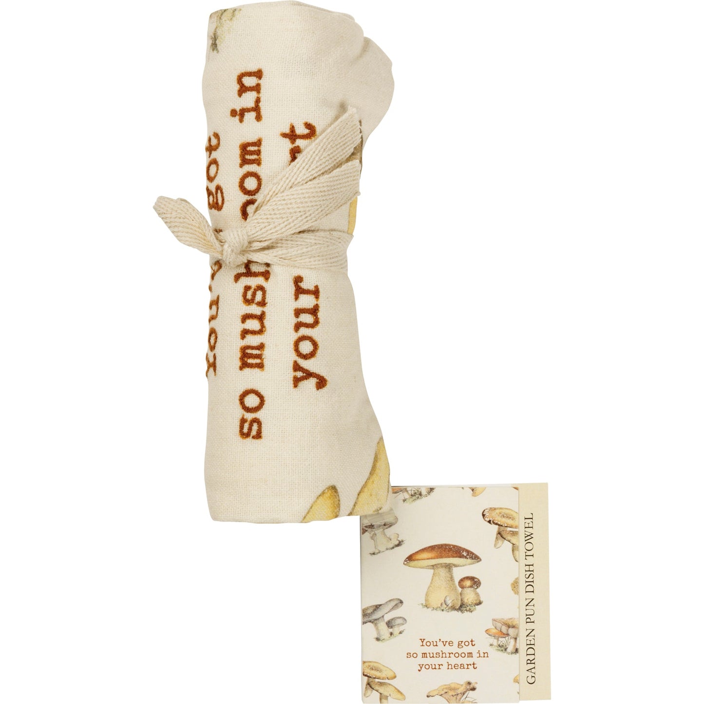 You've Got So Mushroom In Your Heart Funny Dish Cloth Towel | Cotton