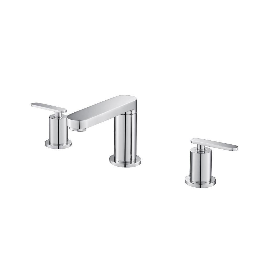 Flusso 110.2000 Three Hole 8" Widespread Two Handle Bathroom Faucet
