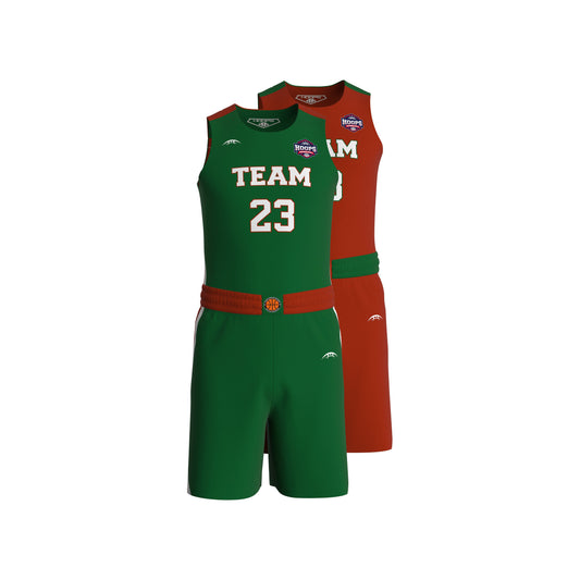 Custom All-Star Reversible Basketball Uniform - 122 Hawk
