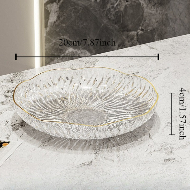 PetalShaped Snack Plates Set 3 Stylish Serving Platters