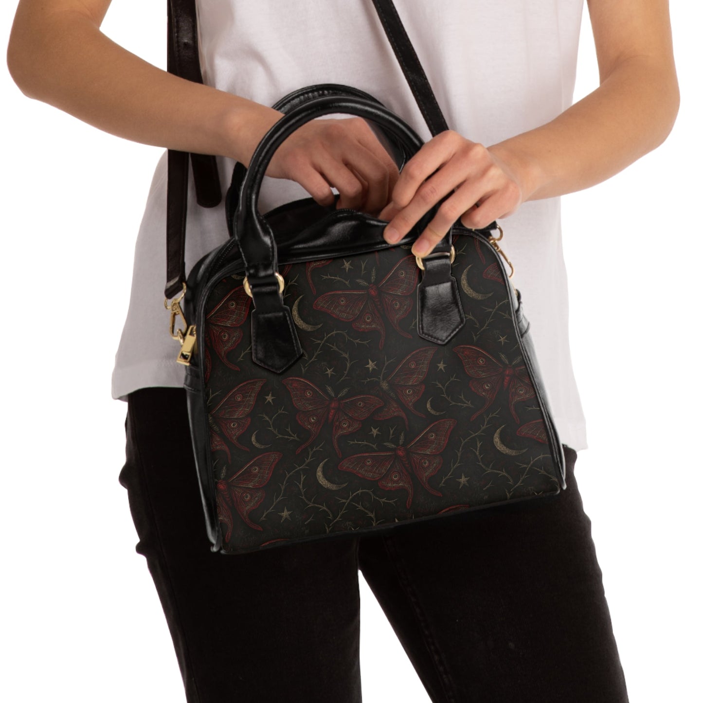 Dark Romance Butterflies Handbag
