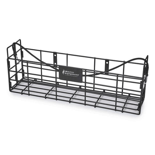 ME Four Gallon Heavy-Duty Shampoo Rack for Secure Wall-Mount Storage