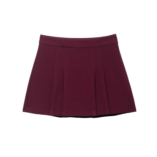 Women Clothing Pleated Decorative Culottes