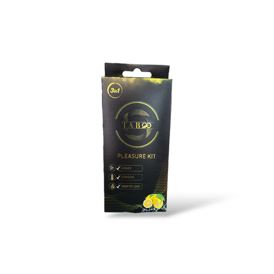 Lemon 3-In-1 Tab Pleasure Kit for Refreshing and Energizing Bath Experiences