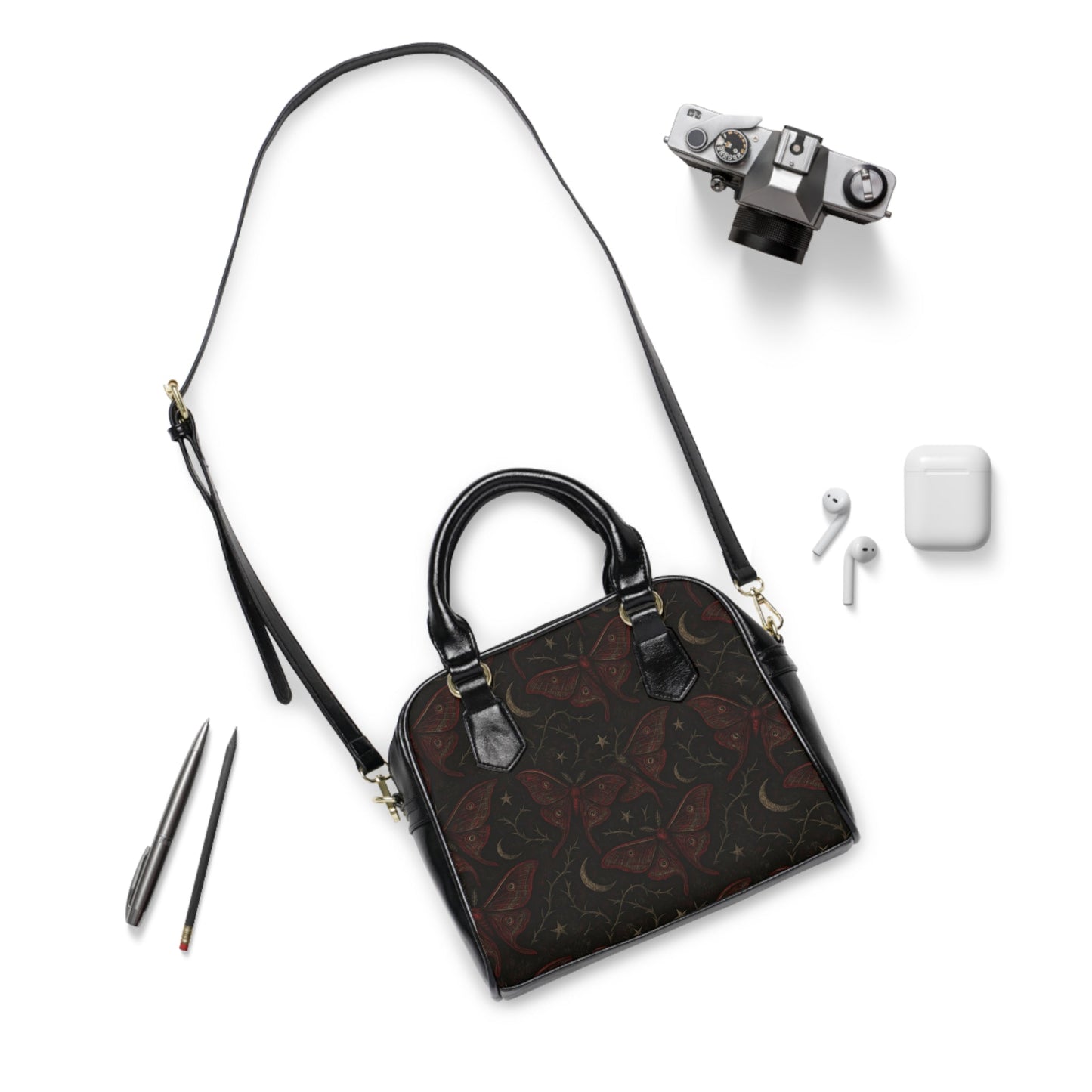 Dark Romance Butterflies Handbag