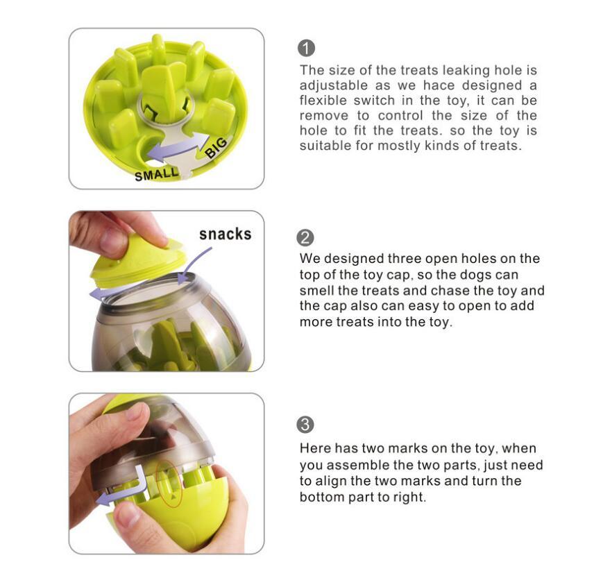 Interactive Food Dispenser For Playful Pets