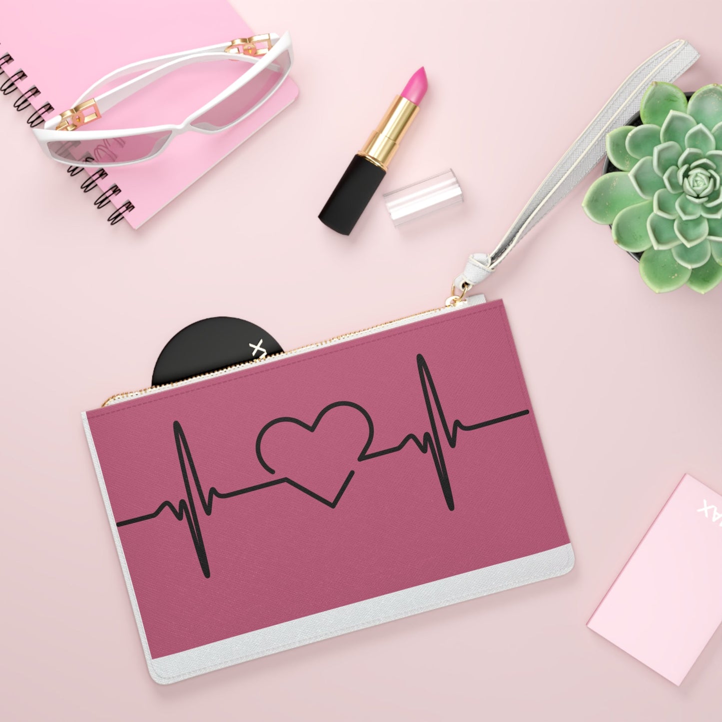 Heartbeat Clutch Bag - Stylish and Elegant Clutch Bag for Every Occasion