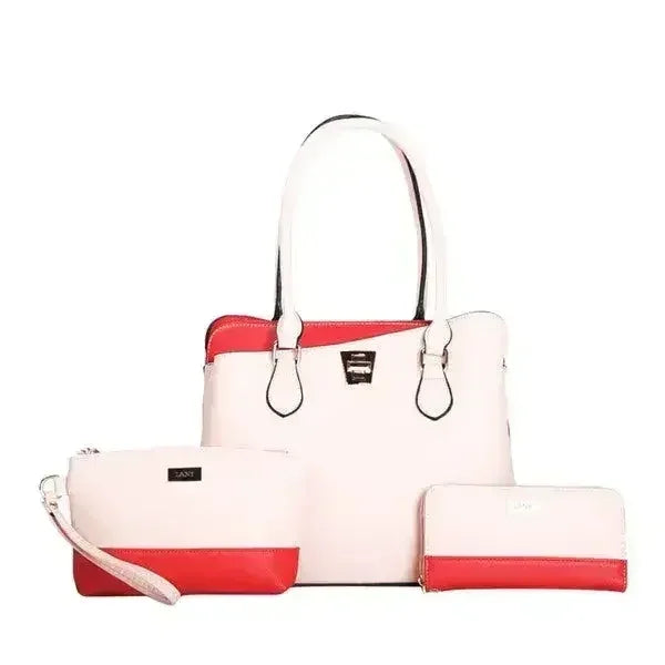 LANY Colorblock Bag Set - 3-Piece Wallet & Pouch | Femstylo