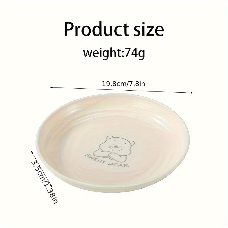 Nordic Bear Pattern Reusable Plates 268 Piece Set