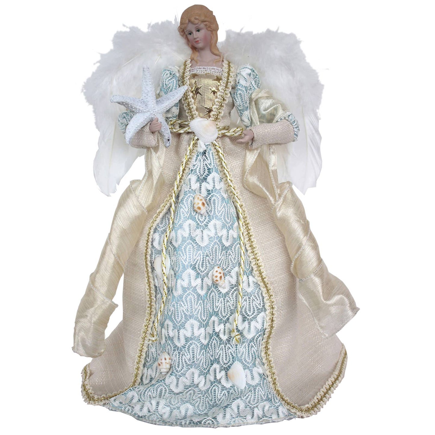 16" Coastal Angel Tree Topper