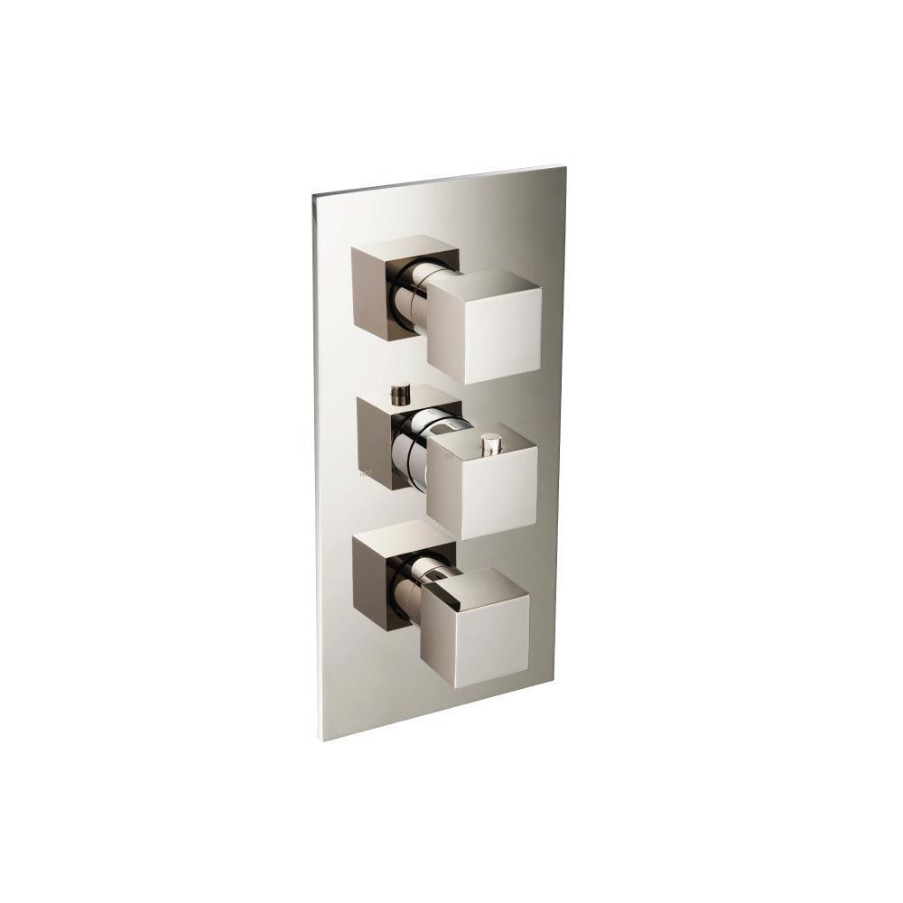 Flusso 160.4401 3/4" Thermostatic Valve and Trim - 2 Outputs