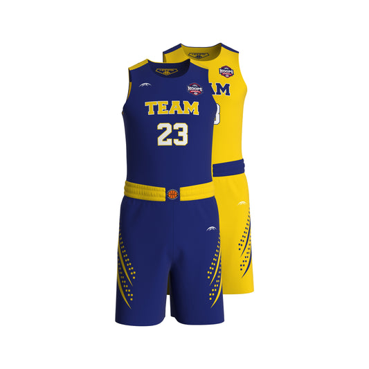Custom All-Star Reversible Basketball Uniform - 164 Manhattan