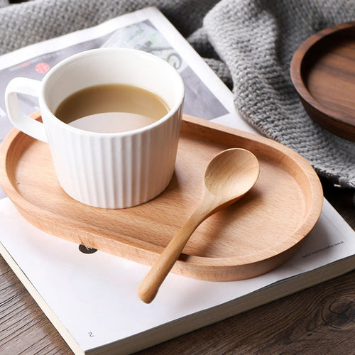 Elegant MultiPurpose Wooden Tray for Serving Snacks | Kitchen + Metal