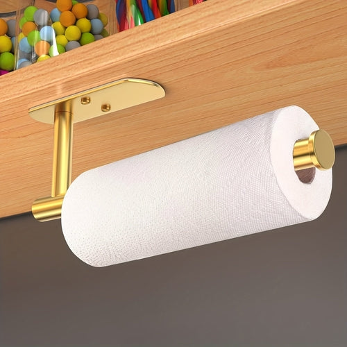 Paper Towel Holders Under Cabinets - Self-Adhesive or Perforated