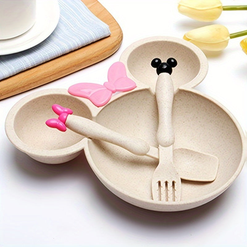 EcoFriendly Wheat Straw Dinnerware Set BPAFree Plates Cutlery
