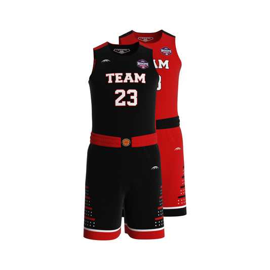 Custom All-Star Reversible Basketball Uniform - 171 Cowboys