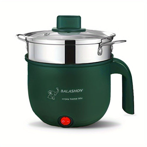 Compact EU Plug Mini Electric Hot Pot Skillet
